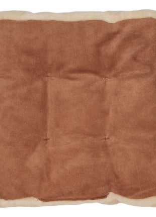 Mokassin-Sitzbezug | Kalblederrücken Natürlich