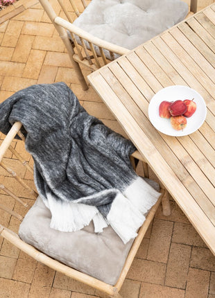 Mokassin-Sitzbezug | Kalblederrücken Kastanie