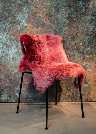Merino Lammfell | Neuseeland | Ca. 90x60 cm Blau