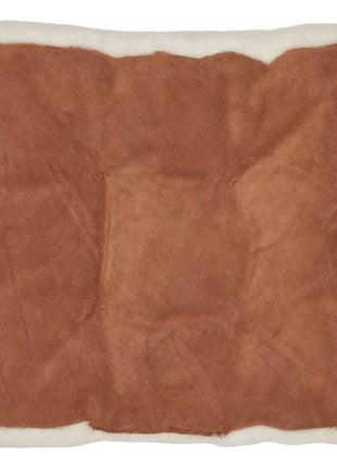 Mokassin-Sitzbezug | Kalblederrücken Weiß