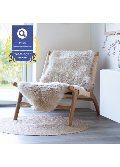 Merino Doppeltes Lammfell | Langhaar | 170x60 cm