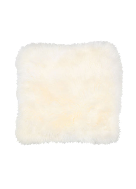 Fellkissenbezug | Langhaar | Neuseeland | 40x40 cm Weiß