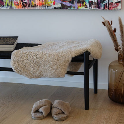 Merino Lammfell | Kurzhaar | Ca. 90x60 cm Grau