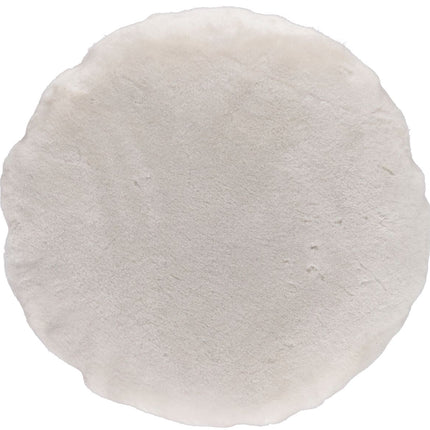 Velourkissen | Neuseeland | D45 cm | D62 cm Beige