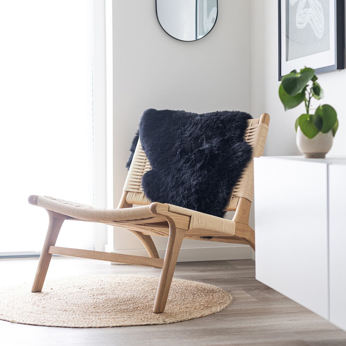 Merino Lammfell | Neuseeland | Ca. 90x60 cm