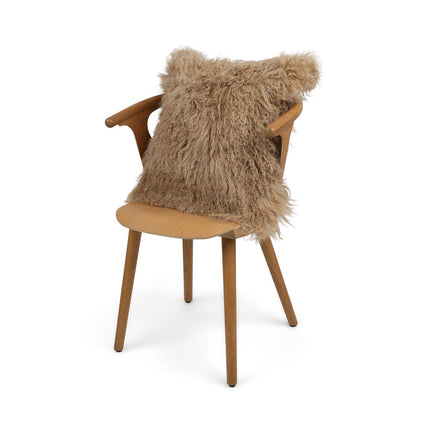 Tibetisches Kissen | 50x50 cm Sand Taupe