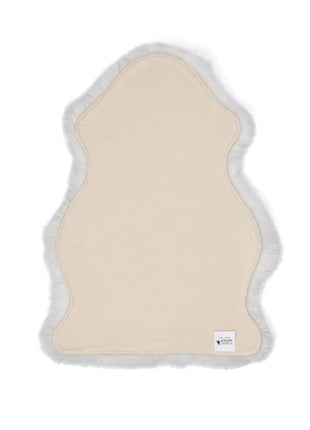 Mini Merino Lammfell | Langhaar | Neuseeland | 65x45 cm Weiß