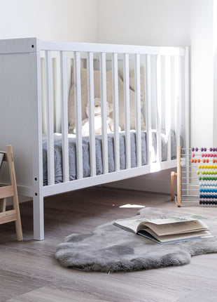 Baby Lammfell | Kurzhaar | Neuseeland Hellgrau