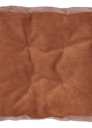 Mokassin-Sitzbezug | Kalblederrücken Helllila