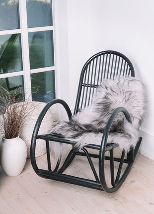 Lammfell Premium | Langhaar | Island | 90x60 cm Natürlich Cremeweiß