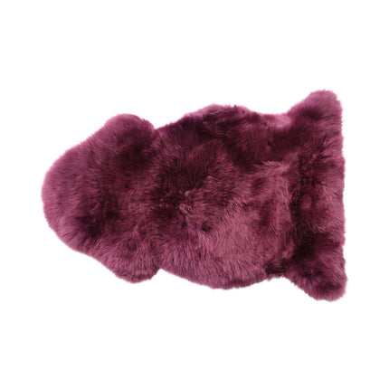 Merino Lammfell | Neuseeland | Ca. 90x60 cm Aubergine