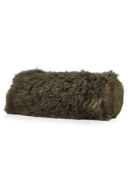 Lammfellkissen | Tibet | Zylinder | D20x52 cm