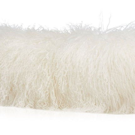 Lammfellkissen | Tibet | Zylinder | D20x52 cm