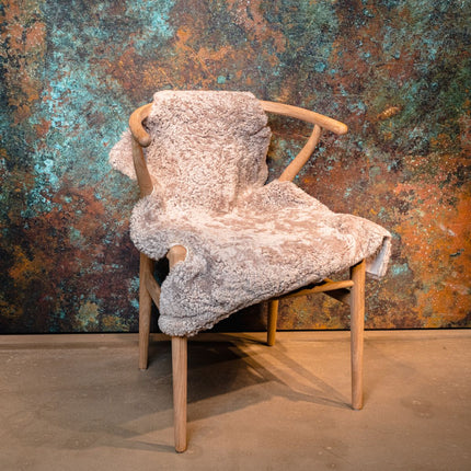 Merino Lammfell | Kurzhaar | Ca. 90x60 cm Grau