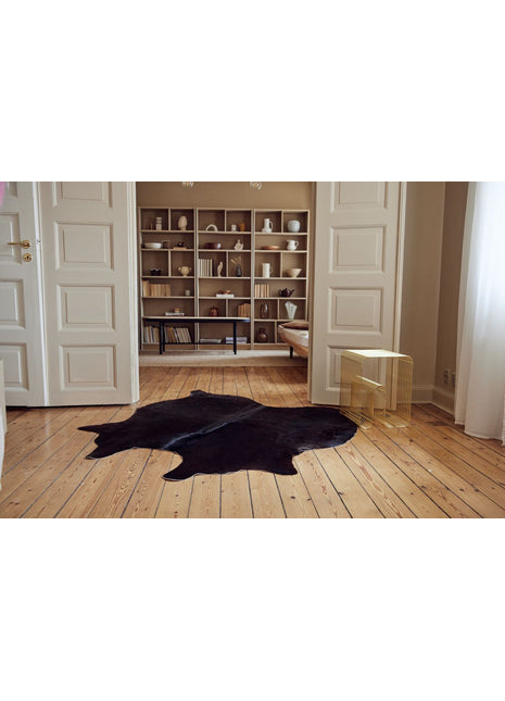 Kuhfell | Argentinien | 1,8-2 qm Schwarz/Dunkelbraun