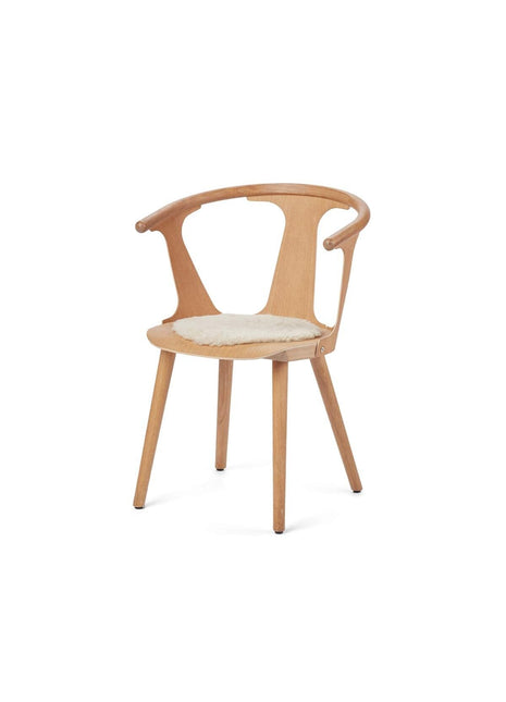 Lammfell Stuhlauflage | Kurzhaar | Neuseeland | D34 cm