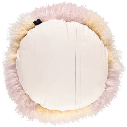 Lammfellkissen | Tibet | D38 cm | D45 cm | D62 cm Arctic Sunrise/Dove