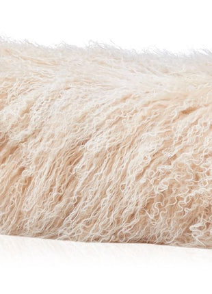 Lammfellkissen | Tibet | Zylinder | D20x52 cm