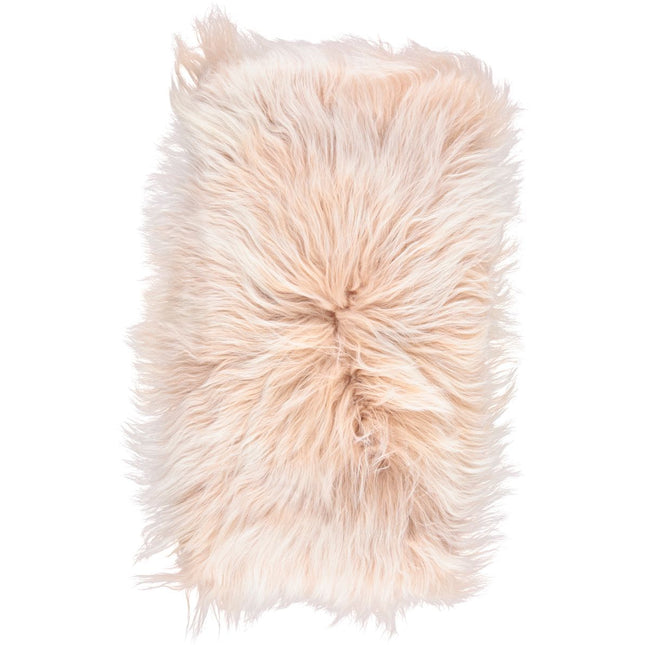 Lammfellkissen | Kaschmir | 28x56 cm