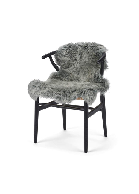 Merino Lammfell | Neuseeland | Ca. 85x60 cm Hellgrau