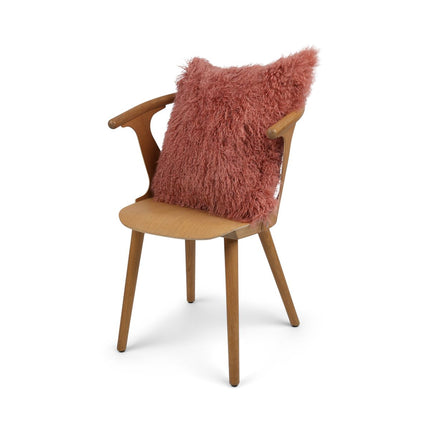 Tibetisches Kissen | 50x50 cm Altrosa