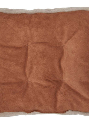 Mokassin-Sitzbezug | Kalblederrücken Silber Grau