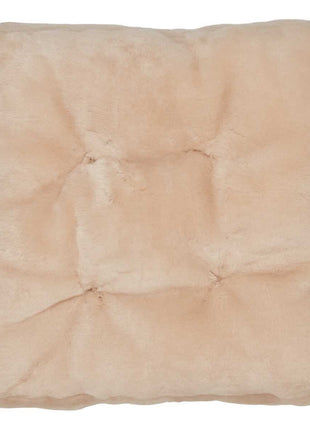 Mokassin-Sitzbezug | Kalblederrücken Kastanie