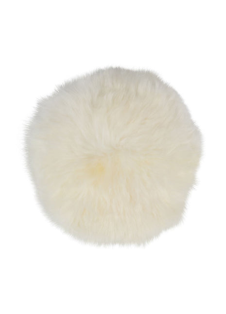 Sitzkissen 2er Pack | Merino Lammfell | D35 cm