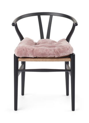 Mokassin-Sitzbezug | Kalblederrücken Helllila