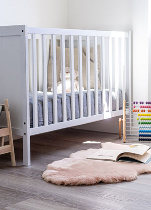 Baby Lammfell | Kurzhaar | Neuseeland Hellrosa