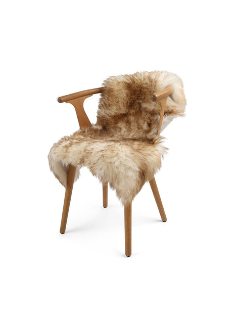 Lammfell | England | Dunkle Spitzen | 100-110x60 cm