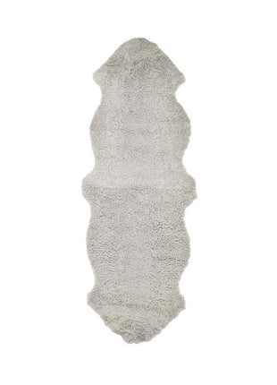 Lammfell Teppich | Kurzhaar | Neuseeland | 170x60 cm Grau