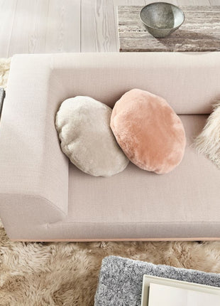 Velourkissen | Neuseeland | D45 & D62 cm Vintage Rosa