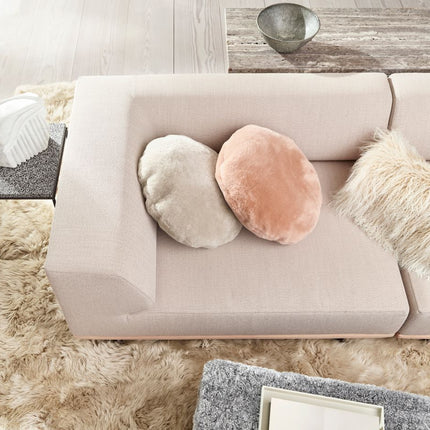 Velourkissen | Neuseeland | D45 & D62 cm Vintage Rosa