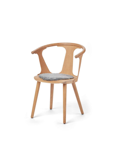 Lammfell Stuhlauflage | Kurzhaar | Neuseeland | D34 cm