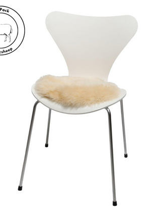 Stuhlauflage Lammfell Imitat Ø 35cm beige Sitzauflage Sitzkissen  Stuhlkissen bei Marktkauf online bestellen